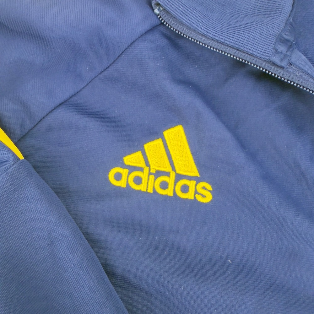Adidas Real Salt Lake MLS Soccer‎ Track Jacket Mens Large Blue Yellow Full Zip - Picture 4 of 7